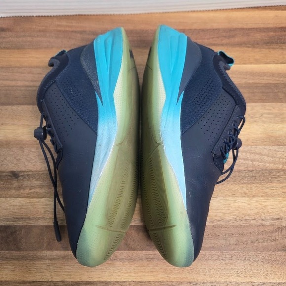 Clove Sneaker Women's 7.5 Nursing Navy Blue Aqua Shoes Drawstring Comfort CL007 - Picture 11 of 16